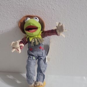 Green and Brown Stuffed Animal Toy